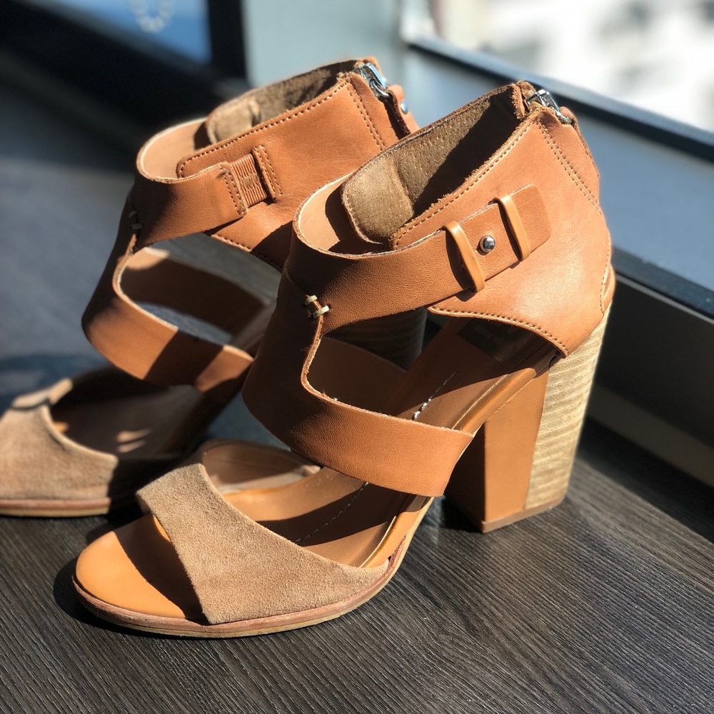 Dolce Vita Tan Heels - Size 6
